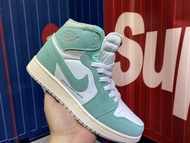 รองเท้า รองเท้าผ้าใบ nike AJ1 green  white if-27 38