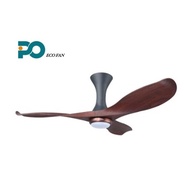 PO ECO 43" ALBA Series Ceiling fans With LED Light