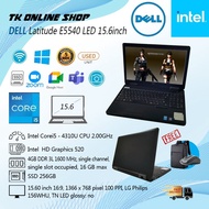 Laptop Dell Latitude E5540 LED 15.6inch (Intel®i3 -4030U /RAM 4GB & SSD 256 GB) used