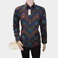 KEMEJA Premium Long Sleeve Men's Batik | Premium Long Sleeve Men's Batik Shirt | Men's Batik Clothes | Men's Batik Shirt | Modern Men's Batik | Batik Men Long Sleeve Batik Shirt SIZE M L XL XXL S73