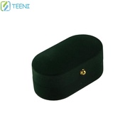 TEENI Finger Ring Box, Velvet Engagement Ring Wedding Ring Case, Portable Jewelry Storage Box Organi