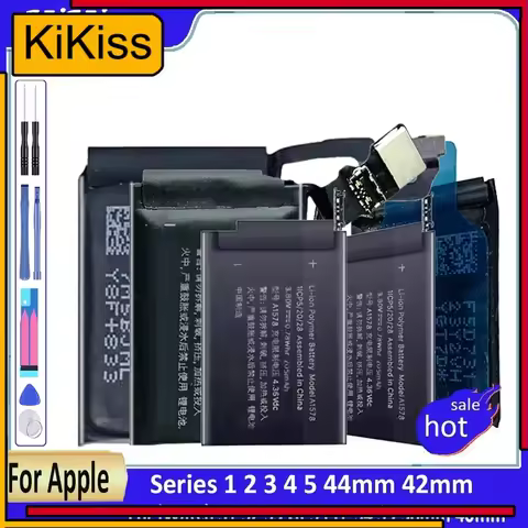 Battery For Apple Watch Series 1 2 3 4 5 44mm 42mm Replacement Bateria for iWatch S1 S2 S3 GPS LTE S
