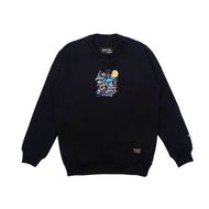 308 ABSLTUNSCRD GRAPHIC CREWNECK SWEATER BLACK UNISEX/