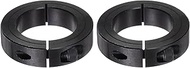 QUARKZMAN 2 x Shaft Cuffs 1-7/8 Inch Bore 2-7/8 Inch AD 11/16 Inch Wide Black Oxide Coating Single S