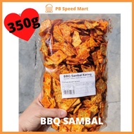 [Kerepek] 350g Opak BBQ Sambal Kering Biskuit Crispy Sambal Tapioca Biscuit Snack Food