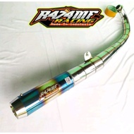 Standard racing exhaust RX king RX special tip originalbiru R474mf