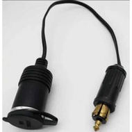 New BMW Motorcycle Dedicated Car Charger with Waterproof Cover LED Light Cigarette Lighter Dual USB 