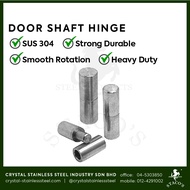 STACOS Stainless Steel 304 Heavy Duty Door Shaft Hinge Grill Door Hinge Welding Hinge Ensel Pintu Pagar Besi 不锈钢 合页