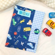 免費繡名字。都是車車-多款可選。寶寶手冊布書衣