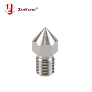 3D Printer MK8 V5 V6 Stainless Steel Nozzle 0.2mm 0.3mm 0.4mm 0.5mm 0.6mm M6 Threaded For Extruder P