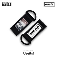 GANTUNGAN D Ring Keychain - Oasis Band Keychain - Men's Keychain - Cool Keychain RDO4