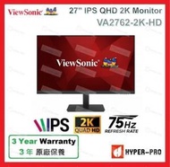 ViewSoinc - VA2762-2K-HD 27吋 IPS QHD 2K 顯示器