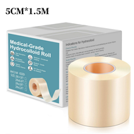 Hydrocolloid Bandage Roll 5cm×1.5m 5cm×3m 5cm×5m Cut-to-Size Wound Patches Extra Large Absorbent for