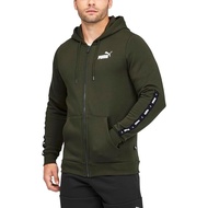 Lzd  Mens ESS TAPE hoodie outerwear Casual drawstring-greene