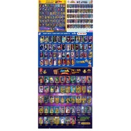 ️ Collection Card Saint Seiya Odenya Part 1+2+3 Complete SET 62+44+47+50 Total 203 Sheets Level N Sp