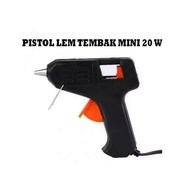 Alat Lem Tembak Glue Gun 20W + 1 pcs Lem Bakar Cair/Lem Lilin