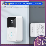 [infinisteed.sg] Outdoor Wireless Video Bell HD Camera Visual Intelligent Doorbell Video Intercom