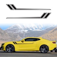Racing Stripes Sticker Compatible with Chevy Camaro RS LS SS LT, Car Side Vinyl Decals 2Pcs. Sticker