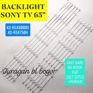 LAMPU LED BL BACKLIGHT TV SONY KD-65X8000G KD-65X750H 65X8000G 65X750H