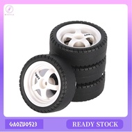 [gaozuo523] 4Pcs 33mm RC Drift Tire Wheel Hard Tyre for LDRC AE86 A86 A86P LD1801 1/18 RC Car Upgrad
