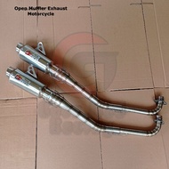 Open Muffler Exhaust Pipe CLD Competition 90 100 110 115 125 Motorcycle engine