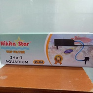 TOP FILTER AQUARIUM 3in1 NIKITA STAR NS-666
