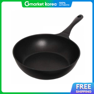 Induction Cast Iron Deep Pan 28cm Kitchen Wok Chinese Wok Frying Pan Wok Household Wok