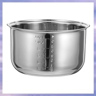 (JMTI) Rice Cooker Stainless Steel Inner Pot Rice Cooker Parts Stainless Steel Rice Cooker Inner Pot