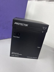 Protector 3D mask 立體口罩 30片 夜幕黑 大碼  現貨