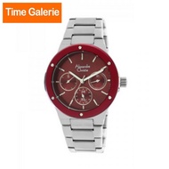 Alexandre Christie ALCW2913BFBSSRE Red Dial with Stainless Steel Strap Analog Women's Watch