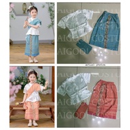 Myanmar Laos Cambodia Indonesia Girl Costume Southeast Asia United Nations Costume for Girls Kids