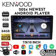 KENWOOD Android Car Stereo [6GB+64GB] Android Car Player 7"9"10 inch Car Multimedia Player