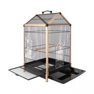 Parrot Cage Portable Luxury Bird Cage Multifunctional Convenient Metal Peony Wren Breeding Cage Nest Bird Nest Pet Bird Supplies