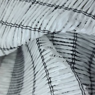 แสลนกรองแสง สีขาว สีเงิน 50% 80% กว้าง 3 เมตร ยาว 10/15/20/25/100 เมตร สแลน บังแดด แสลน กันร้อน กันu