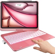 แป้นพิมพ์สัมผัสเคสสำหรับไอแพดแอร์11นิ้ว (M3 2025 / M2 2024) และ iPad Pro 11 (รุ่นที่4/3/2/1st): แทร็