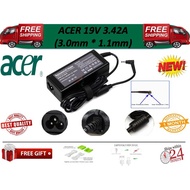 Acer 19V 3.42A (3.0mm*1.1mm) For Chromebook C720P C720P-2600  C720P-2625 C720P-2661  C720P-2666 Seri