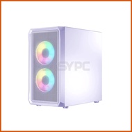 ✝ ∩ ✙ EasyPC | Ovation Hypergate Mesh 3.1 Micro ATX Gaming PC Case Black/White