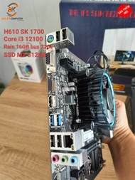 Combo Main H610 gigabyte + CPU Intel Core i3 12100 /Ram 16GB DR4/ SSD M2 512GB ( bảo hành chính hãng