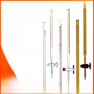 TU Acid Burette Alkaline Burette 10ml25ml50ml Laboratory Glass Polytetrafluoroethylene Burette Brown