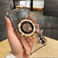 Case for samsung a55 5g 2023 samsung a35 a36 5g Phone Case CD magnetic phone holder 2025 New Magneti