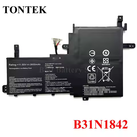 B31N1842 Laptop Battery For ASUS VivoBook 15 F513EA K513E KM513UA M513IA S513EA S531F S533UA X513EA 