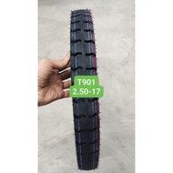 bh POWER TIRE TITAN T-901, TUBE TYPE, NYLON, 8PLY RATING, HEAVY DUTY FOR TRICYCLE TIRES.
