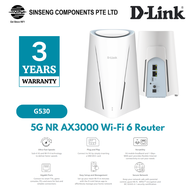 D-Link G530 5G Wifi 6 + 5G Sim Card Router NR Gigabit AX3000 Wi-Fi 6 Router