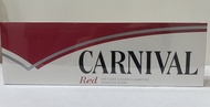CARNIVAL BLACK menthol  per ream original 10 pack ream snack