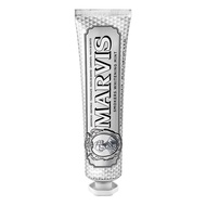 MARVIS 義大利頂級牙膏 菸垢亮白薄荷 菱格白  85ml  1條