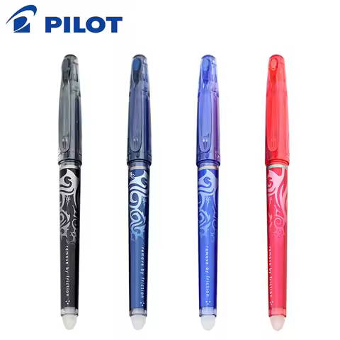 3 Pcs/Lot Pilot FriXion Pen BL-FRP5 Erasable Pen Fine Tip 0.5mm
