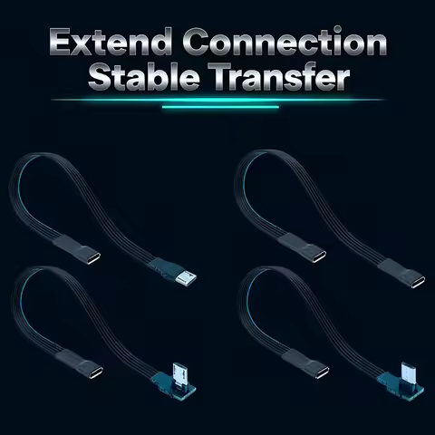 Hohe Qualität 5CM-100CM Micro USB 2,0 B 5pin Männlichen zu Weiblichen M/F Verlängerung Lade daten La