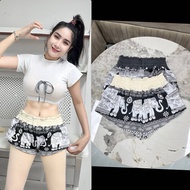 Elephant cargo Pants Shorts With Pockets Elephant Shorts Cargo Shorts Women