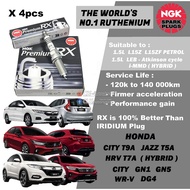 NGK Premium RX Spark Plug - Honda City GN1 GN5 WRV DG4 1.5L L15Z / City T9A Jazz T5A HRV T7A 1.5L LE