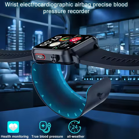 2026 New Airbag Smart Watch man air Pump ECG True Accurately Blood Pressure health watch Uric Acid B